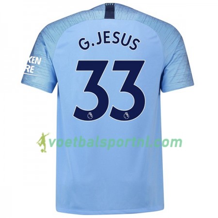 Manchester City G.Jesus 33 Thuis Shirt 2018-19 Manchester City G.Jesus 33 Thuis Shirt 2018-19